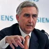 Tổng Giám đốc điều hành Siemens, Peter Loescher. (Nguồn: bloomberg.com)
