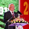 Phó Chủ tịch Quốc hội Uông Chu Lưu phát biểu khai mạc. (Ảnh: Nguyễn Dũng/TTXVN)