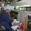 Công nhân sản xuất tại trách nhiệm hữu hạn Pouchen Việt Nam.
