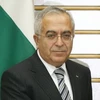 Thủ tướng Palestine Salam Fayyad. (Nguồn: Kyodo/TTXVN)