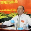 Chủ tịch Hội Nông dân Việt Nam khóa VI Nguyễn Quốc Cường. (Ảnh: Thế Duyệt/TTXVN)