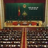 Toàn cảnh khai mạc Kỳ họp thứ sáu , Quốc hội khóa XIII. (Ảnh: Nguyễn Dân/TTXVN)