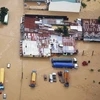 Ảnh hưởng của bão Parma gây ngập lụt ở phía Bắc Philippines vào ngày 9/10. (Ảnh: Reuters)