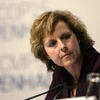 Bà Connie Hedegaard đã bất ngờ từ chức. (Ảnh: Reuters)