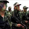 Lực lượng đặc nhiệm trong một đợt huấn luyện ở Bắc Kinh. (Ảnh: english.peopledaily.com.cn)