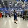 Chính phủ Thái yêu cầu phe "Áo đỏ" không được chặn dân chúng và du khách ra vào sân bay Suvarnabhumi. (Ảnh: Internet)