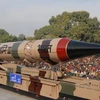 Tên lửa Agni-III của Ấn Độ. (Ảnh: Internet)