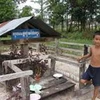Mộ của Pol Pot tại khu vực Anlong Veng, Campuchia. (Nguồn: Internet)