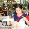 Công nhân Việt Nam làm việc tại một công ty may ở Malaysia. (Ảnh minh họa: Internet)