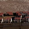 Những ngôi nhà thuộc khu định cư Do thái Maale Adumim ở Đông Jerusalem. (Ảnh: AFP/TTXVN)