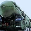 Tên lửa đạn đạo xuyên lục địa Topol-M của Nga. Ảnh minh họa. (Nguồn: Internet)