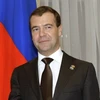 Tổng thống Nga Dmitry Medvedev. (Nguồn: AFP/TTXVN)