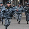 Cảnh sát chống bạo động Nga triển khai lực lượng. Ảnh minh họa. (Nguồn: AFP/TTXVN)