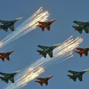 Máy bay chiến đấu Su-27 và MiG-29. Ảnh minh họa. (Nguồn: AFP/ TTXVN)
