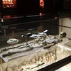 Một bộ xương của một chiến binh thuộc nền văn minh Moche từng được khai quật trước đây. Ảnh minh họa. (Nguồn: Reuters) 