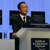 Thủ tướng Trung Quốc Ôn Gia Bảo phát biểu khai mạc Diễn đàn Kinh tế Davos mùa Hè 2010 ngày 13/9. (Nguồn: AP)