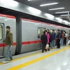 Tàu điện ngầm ở Bắc Kinh. (Nguồn: Internet)