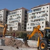 Một dự án nhà định cư mới tại khu vực đông Jerusalem ngày 14/11. (Nguồn: AFP/TTXVN)