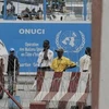 Lối vào trụ sở UNOCI ở Abidjan, Cote d'Ivoire. (Nguồn: Getty Images) 