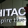 Logo của Hitachi. (Nguồn: AFP/TTXVN)