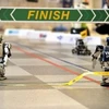 Các robot tham gia chạy đua. (Nguồn: Internet)