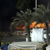 Khói đen bao trùm tại Quảng trường Pearl trong vụ bạo động ngày 16/3 ở Bahrain. Ảnh minh họa. (Nguồn: AFP/TTXVN)