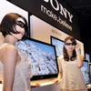 TV 3D của Sony. (Nguồn: AFP/TTXVN)