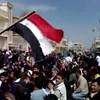 Biểu tình phản đối chính quyền của Tổng thống Bashar al-Assad ở Qamishli ngày 8/4. (Nguồn: AFP/TTXVN)