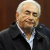 Ông Dominique Strauss-Kahn tại Tòa án hình sự Manhattan ở New York, ngày 16/5. (Nguồn: AFP/TTXVN)