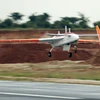 Máy bay không người lái Rustom của Ấn Độ bay thử tại New Delhi hồi tháng 10 năm ngoái. (Nguồn: AFP/TTXVN) 