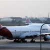 Máy bay Boeing 747 của hãng Qantas. Ảnh minh họa. (Nguồn: Reuters)