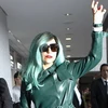 Gaga tới Nhật Bản để tham gia biểu diễn từ thiện hồi tuần trước. (Nguồn: Reuters)