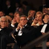 Chủ tịch LHP Venice Paolo Baratta và đạo diễn George Clooney. (Nguồn: Getty Images)