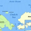 Bản đồ khu vực biển Chukchi. (Nguồn: wiki)