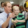 Hoàng tử William rất gần gũi với công chúng. (Nguồn: Getty Images) 