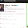 Ảnh chụp màn hình từ Twitter của Ashton Kutcher. 