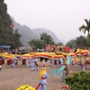 Lễ khai hội Chùa Tiên. (Nguồn: Internet)