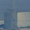 Toàn cảnh lò phản ứng hat nhân số 2 của nhà máy điện hạt nhân Daiichi Fukushima 1. Ảnh chụp qua truyền hình NHK. (Nguồn: AFP/TTXVN)
