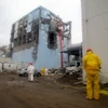 Lò phản ứng số 4 nhà máy điện hạt nhân Dai-ichi ở Fukushima sau vụ động đất hồi 3/2011. Ảnh minh họa. (Nguồn: AFP/TTXVN)