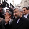 Trưởng đoàn đàm phán hạt nhân của Iran Said Jalili (giữa). (Nguồn: AFP/TTXVN)
