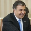 Tổng thống Gruzia Mikheil Saakashvili (trái). (Nguồn: AFP/TTXVN)