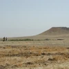 Những gò đất bao phủ khu vực định cư của người cổ đại như Tell Brak ở miền Đông Bắc Syria. (Ảnh: Jason Ur)