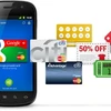 Khách hàng của Google Wallet có thể sử dụng điện thoại giao dịch tại các cửa hàng. (Nguồn: Internet)