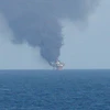 Sự cố nổ giàn khoan Deepwater Horizon do Tập đoàn BP quản lý hồi tháng 12/2010. (Nguồn: AFP/ TTXVN)