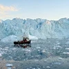 Băng tan tại Bắc Băng Dương phát thải nhiều khí metan. (Nguồn: AFP)