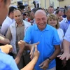 Tổng thống Romania bị bãi nhiệm Traian Basescu. (Nguồn: Reuters)