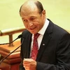 Tổng thống Romania Basescu. (Nguồn: AFP/TTXVN)