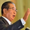 Thị trưởng Tokyo Shintaro Ishihara thông báo quyết định từ chức ngày 25/10. (Nguồn: AFP/TTXVN) 