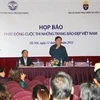 Tại buổi họp báo phát động cuộc thi "Những trang báo đẹp Việt Nam." (Nguồn: thanhtra.com.vn)