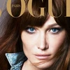Hình ảnh bà Carla Bruni trên bìa tạp chí Vogue của Pháp. (Nguồn: Vogue)